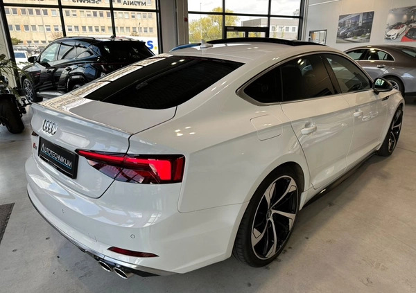 Audi S5 cena 179900 przebieg: 75804, rok produkcji 2018 z Barcin małe 191